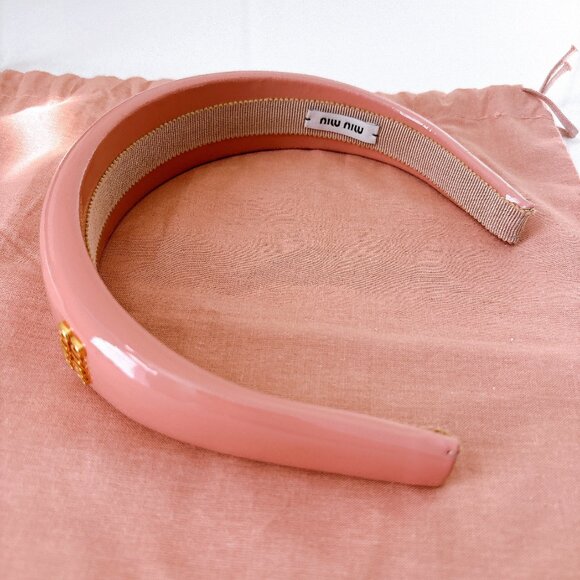 BRAND NEW MIUMIU HEADBAND, SUPER CUTE, STILL IN PACKAGING - Picture 3 of 10